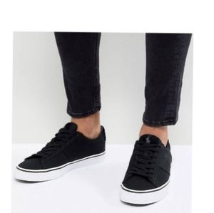 Polo Ralph Lauren Men Sneaker Canvas Navy blue 11D